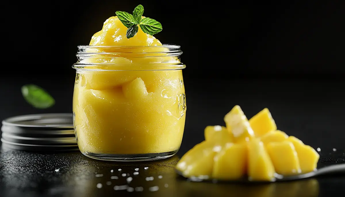 Sorbet à la mangue