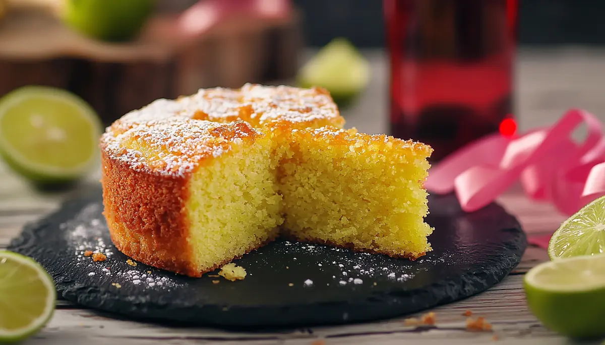 Gâteau au citron vert