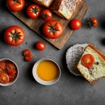Recette cake sale chevre et tomates sechees