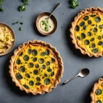 Recette quiche sans pate aux legumes