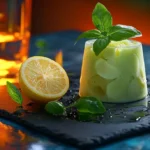 Sorbet citron basilic Novascope revisité