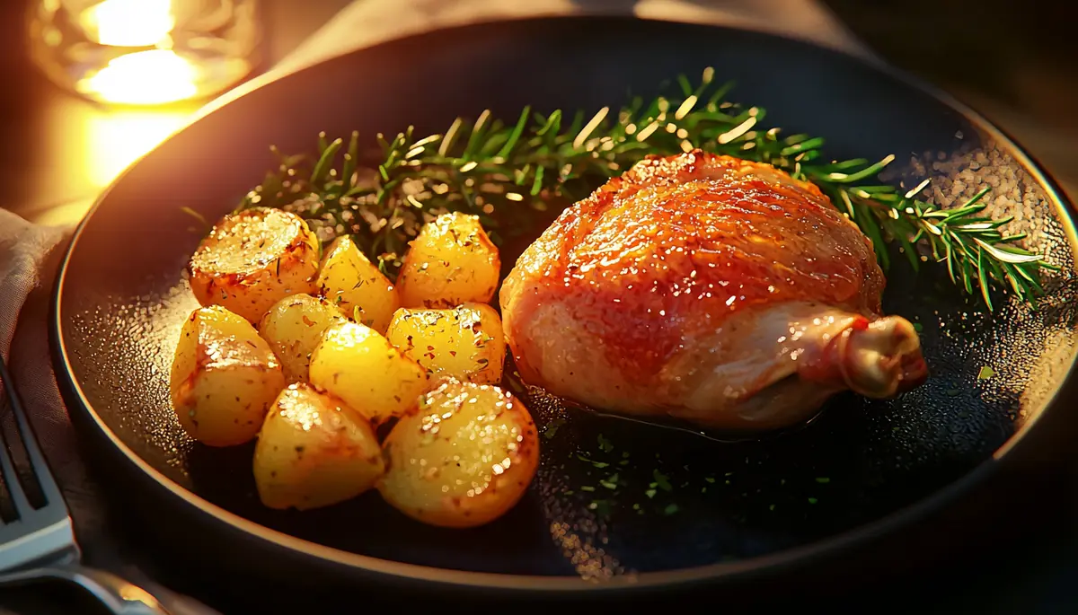 Cuisse de dinde à la cocotte