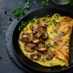 recette omelette champignon