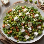 Recette salade de pois chiches concombre et feta
