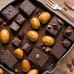 Recette brownie fondant au chocolat noir et noix