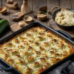 Recette gratin de courgettes au parmesan