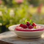 recette Smoothie framboise et lait de coco