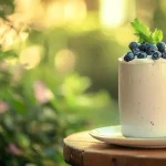 recette Smoothie myrtilles et yaourt nature