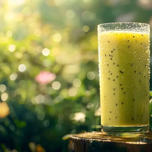 recette Smoothie kiwi épinards avocat