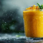 recette Smoothie mangue lait d’amande curcuma