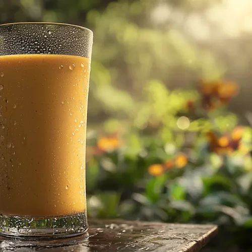 recette Smoothie noix de coco ananas curcuma