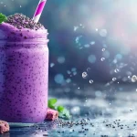 recette du smoothie myrtille coco chia
