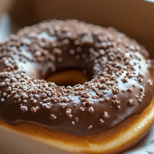 recette Donuts au chocolat triple couche