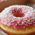 recette Donuts au yaourt et framboises fraîches