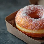 recette Donuts fourrés à la confiture de framboise