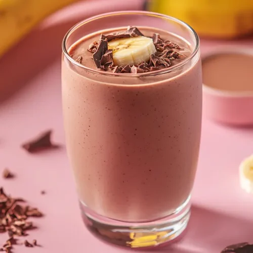 recette Smoothie énergisant cacao-banane-avoine