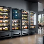 Appareils de distribution automatique pour repas prêts à réchauffer