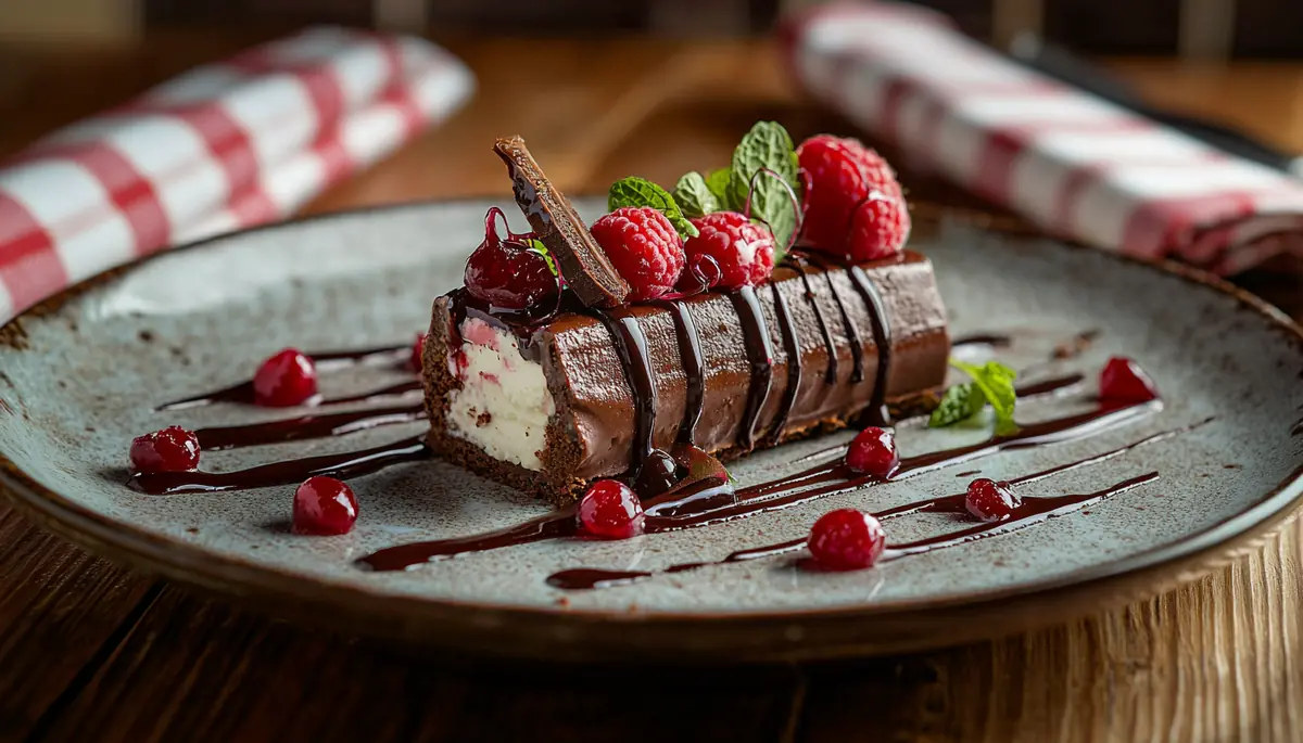 bûche chocolat mascarpone​