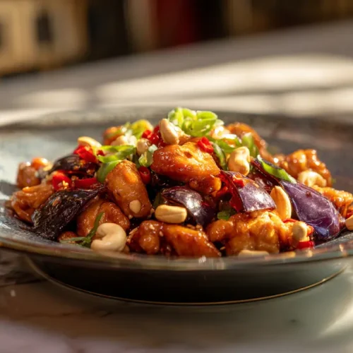 recette Poulet Kung Pao