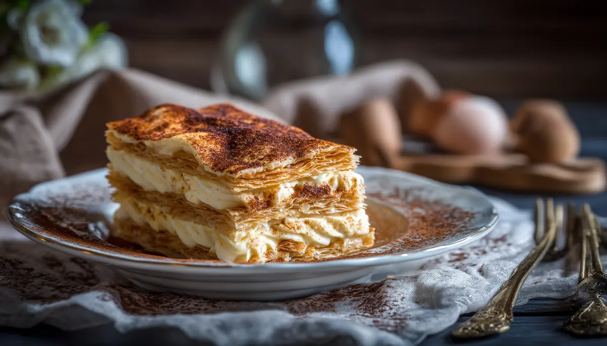 mille-feuille vanille